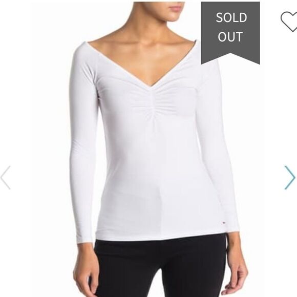 n:PHILANTHROPY Harriet ruched long sleeve top - Picture 2 of 10
